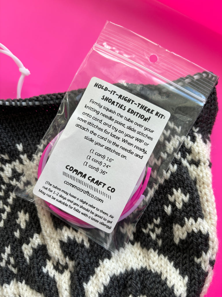 Pink Knitting Kit, Pastels